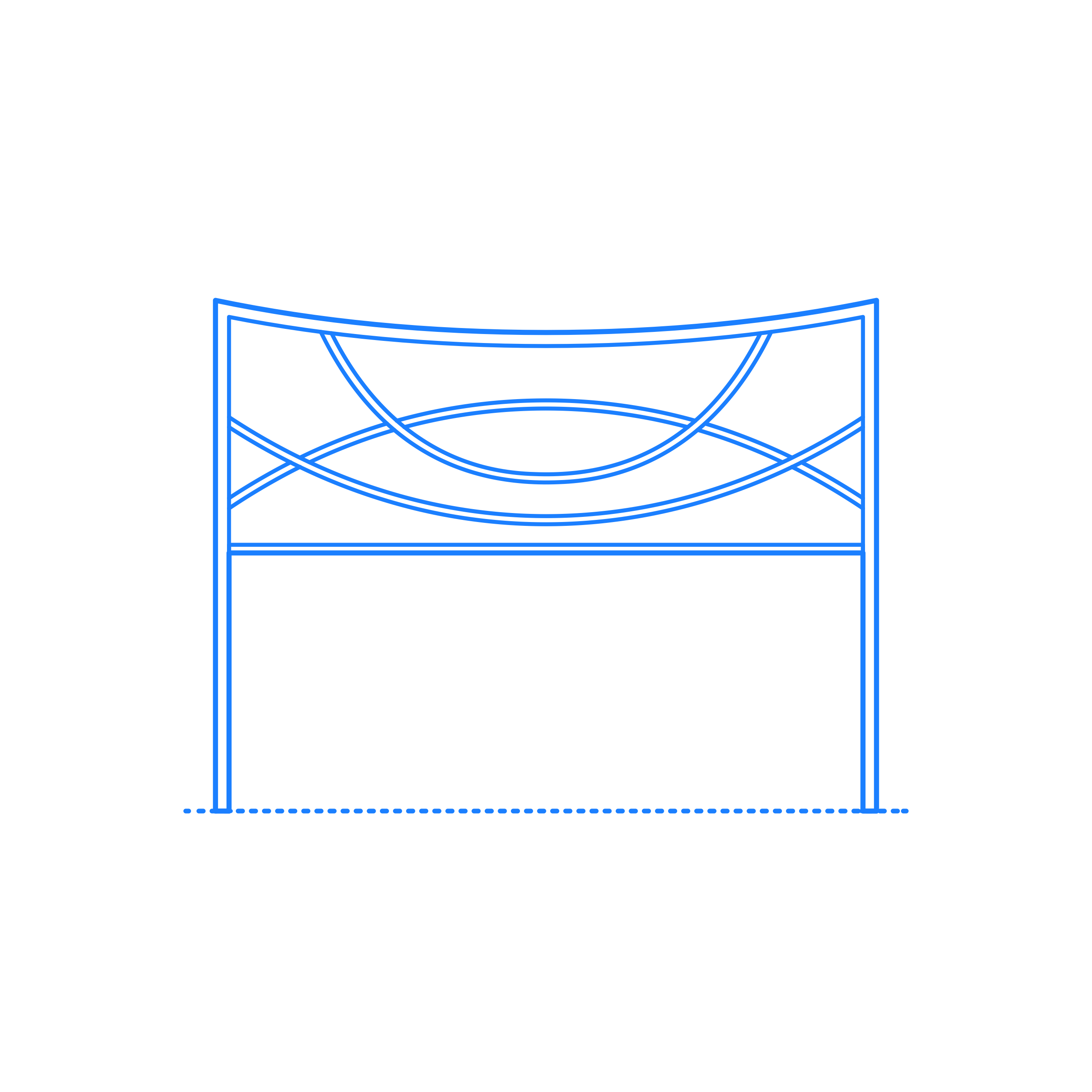 Furniture Headboard Connally Open Frame Headboard Outline Drawing Svg Vector Free Vectors